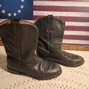 ARIAT LADIES COWBOY BOOTS, BLACK STYLE#14501 SZ 8B